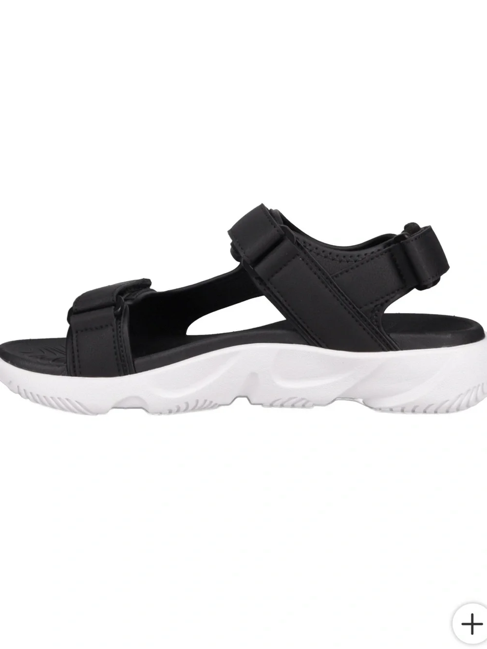 Hurley Black White Mens Strap Sandals Athletic Sandal for men size 13 or Size 9